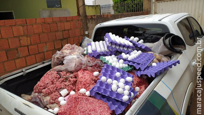 Autoridades apreendem 800 kg de alimentos impróprios para consumo em comércios Autoridades apreendem 800 kg de alimentos impróprios para consumo em comércios