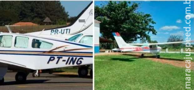 Bando ataca aeroporto e rouba três aviões, entre eles o de Almir Sater Bando ataca aeroporto e rouba três aviões, entre eles o de Almir Sater