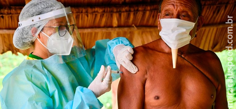 Brasil atinge 80% da população indígena totalmente imunizada contra a Covid-19