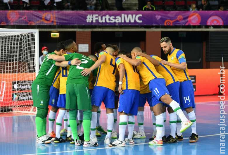 Brasil encara o Japão pelas oitavas da Copa do Mundo de Futsal