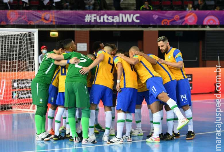 Brasil encara o Japão pelas oitavas da Copa do Mundo de Futsal Brasil encara o Japão pelas oitavas da Copa do Mundo de Futsal