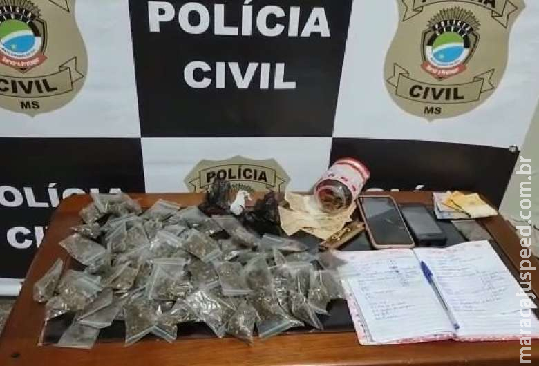 Casal é preso em flagrante com 78 papelotes de maconha em geladeira