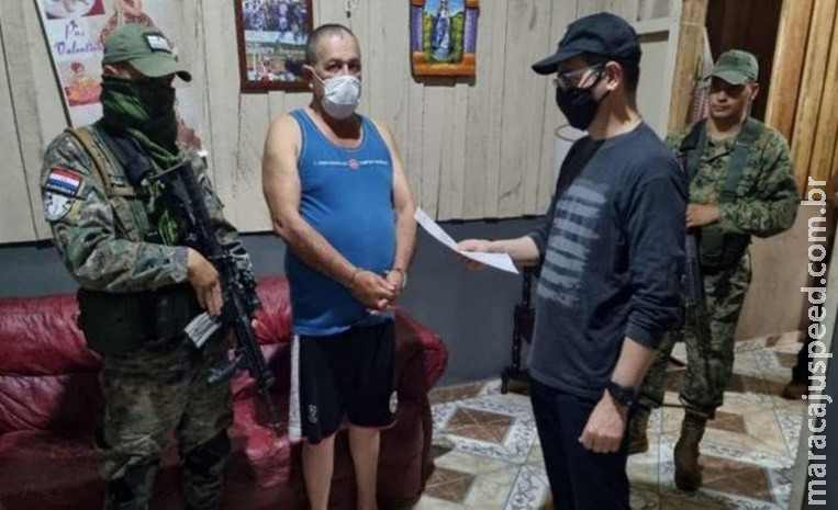 Chefe do narcotráfico foragido há 8 anos é preso na fronteira Chefe do narcotráfico foragido há 8 anos é preso na fronteira