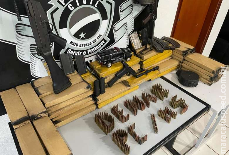 Cinco são presos em ação policial que resultou na apreensão de drogas e armamento pesado Cinco são presos em ação policial que resultou na apreensão de drogas e armamento pesado