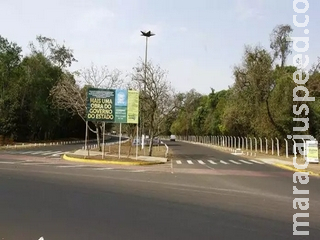 Começam as interdições na avenida que dá acesso a Assembleia e Tribunal de Justiça Começam as interdições na avenida que dá acesso a Assembleia e Tribunal de Justiça