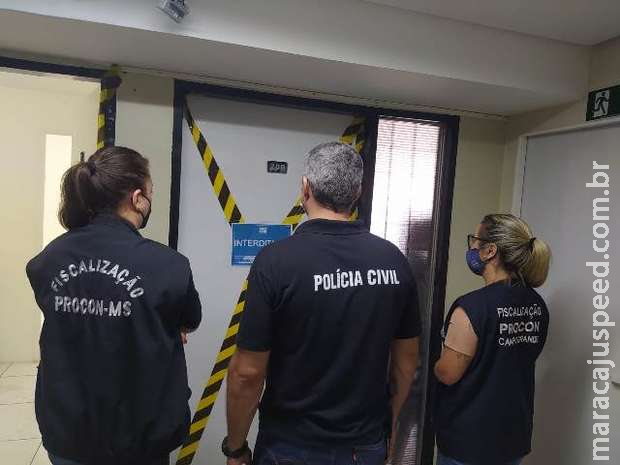 Consórcio sem alvará de funcionamento é interditado em Campo Grande Consórcio sem alvará de funcionamento é interditado em Campo Grande