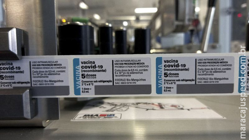 Covid-19: Fiocruz entrega mais 2,4 milhões de doses de vacina