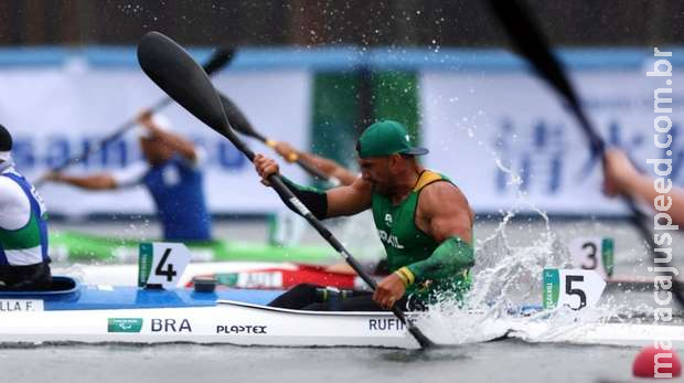 De MS, Rufino garante vaga direta à final na paracanoagem da Tóquio-2020 De MS, Rufino garante vaga direta à final na paracanoagem da Tóquio-2020