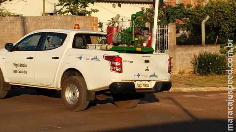 Fumacê passa por quatro bairros de Campo Grande nesta sexta-feira; confira a rota Fumacê passa por quatro bairros de Campo Grande nesta sexta-feira; confira a rota