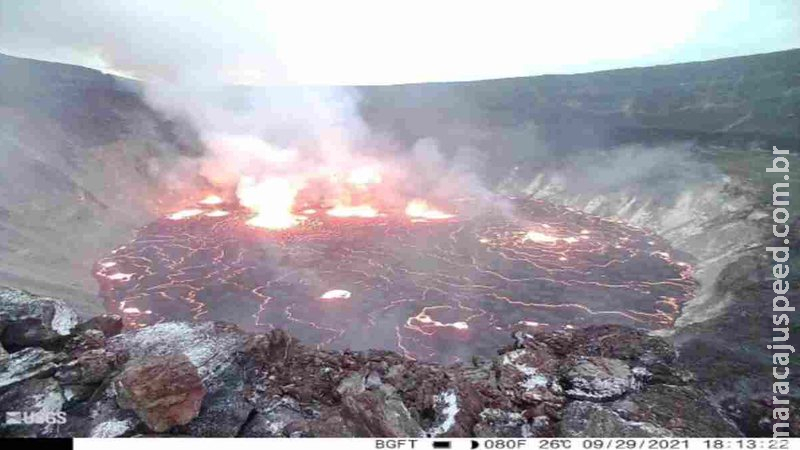 Havaí: Vulcão Kilauea volta a entrar em erupção Havaí: Vulcão Kilauea volta a entrar em erupção