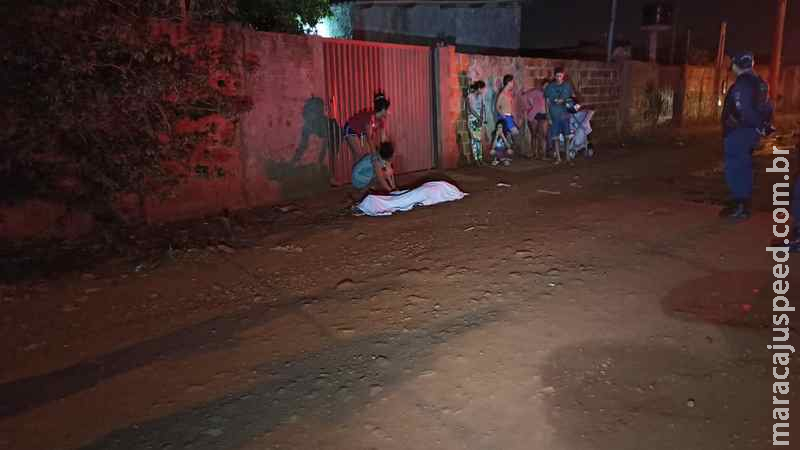 Homem é executado quando chegava em casa em cidade de MS Homem é executado quando chegava em casa em cidade de MS