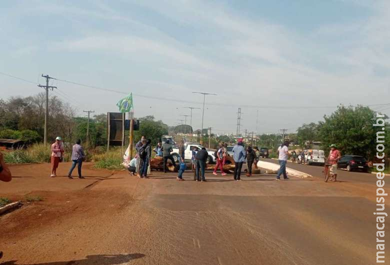 Indígenas retomam bloqueio entre Dourados e Itaporã