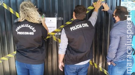 Irregular, academia é interditada em Campo Grande e responsável vai parar na delegacia Irregular, academia é interditada em Campo Grande e responsável vai parar na delegacia