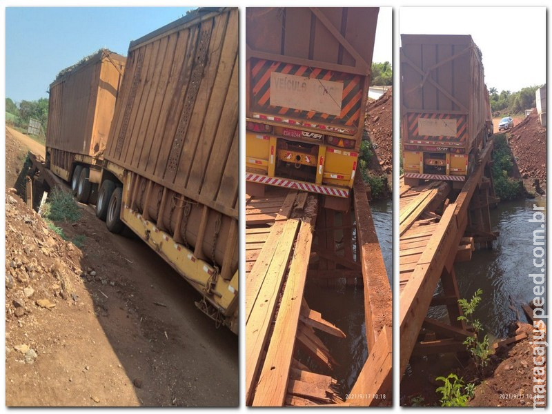 Maracaju: Ponte da estrada da Forquilha (MS-462) está danificada e produtores pedem manutenção a Agesul Maracaju: Ponte da estrada da Forquilha (MS-462) está danificada e produtores pedem manutenção a Agesul