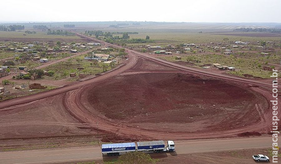 Moradores de Capão Seco veem o progresso chegar com a pavimentação da MS Izidro da Silveira Nantes 