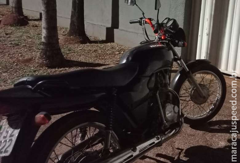 Motocicleta com registro de furto/roubo é recuperada em oficina Motocicleta com registro de furto/roubo é recuperada em oficina