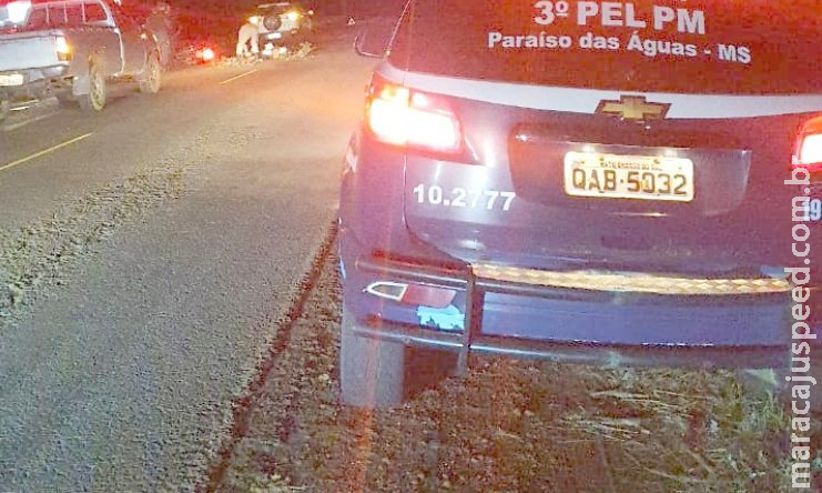Motociclista morre ao colidir contra traseira de carreta carregada com cana na BR-060 Motociclista morre ao colidir contra traseira de carreta carregada com cana na BR-060