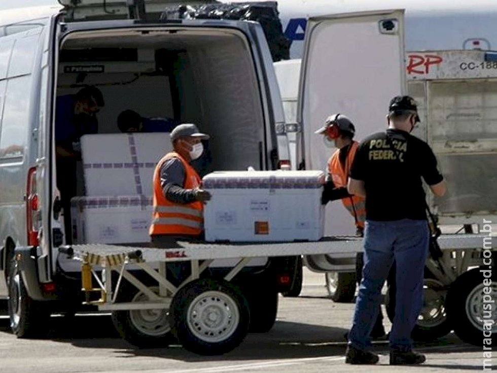 MS recebe mais 85.240 doses de vacina contra a Covid-19 