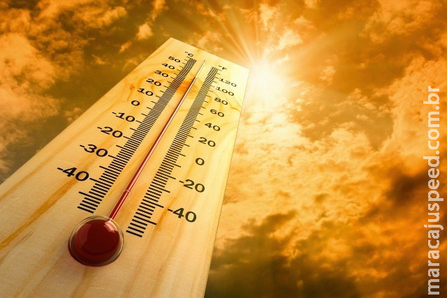 MS volta a bater recorde e calor chega aos 48°C MS volta a bater recorde e calor chega aos 48°C