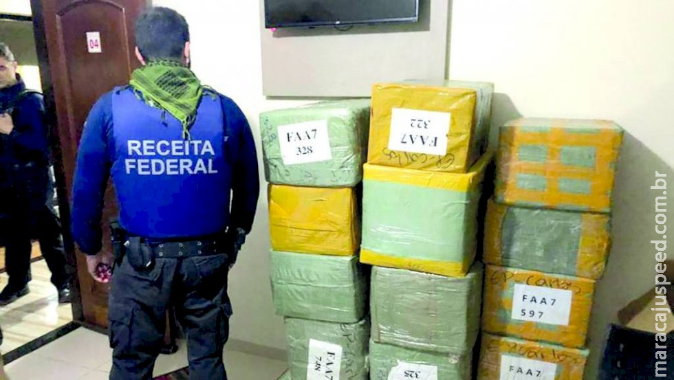 Operação Fronteira Legal é deflagrada pela PF e Receita em Dourados Operação Fronteira Legal é deflagrada pela PF e Receita em Dourados
