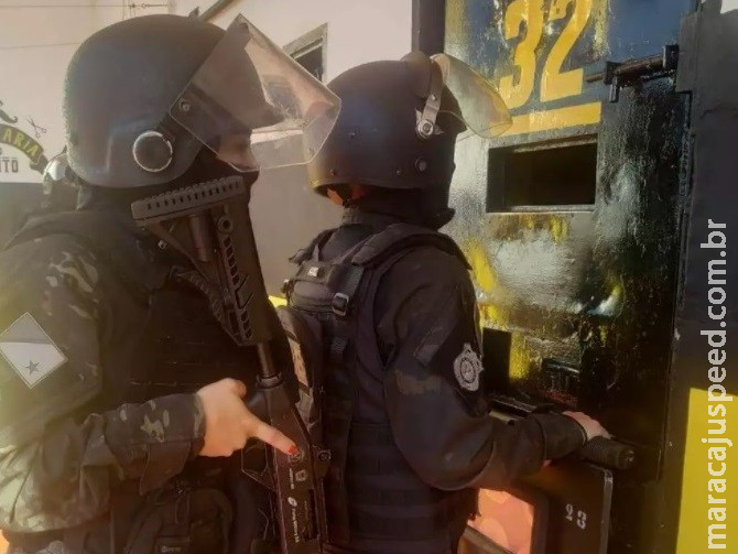 Oposição ao PCC se arma com pistolas e granadas no maior presídio de MS