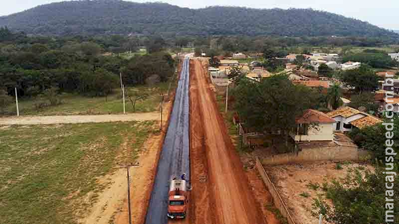 Pavimentação de rodovia em Bonito deve durar quase dois anos 