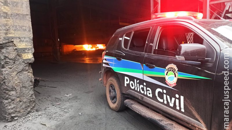 Polícia Civil realiza incineração de drogas em Corumbá Polícia Civil realiza incineração de drogas em Corumbá