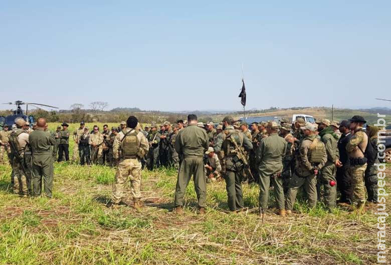 Polícia destrói mais de 650 toneladas de maconha e fecha campos ilegais na fronteira 