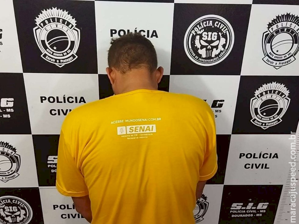 Polícia prende acusado de tentativa de homicídio em Dourados Polícia prende acusado de tentativa de homicídio em Dourados
