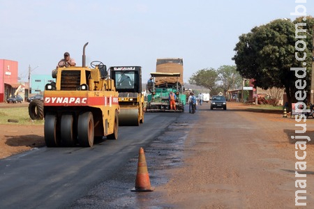 Recapeamento avança para Avenida Ponta Porã perto do Morada da Serra Recapeamento avança para Avenida Ponta Porã perto do Morada da Serra