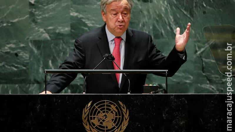 Secretário da ONU chama disparidade mundial na vacinação contra a Covid-19 de obscenidade Secretário da ONU chama disparidade mundial na vacinação contra a Covid-19 de obscenidade