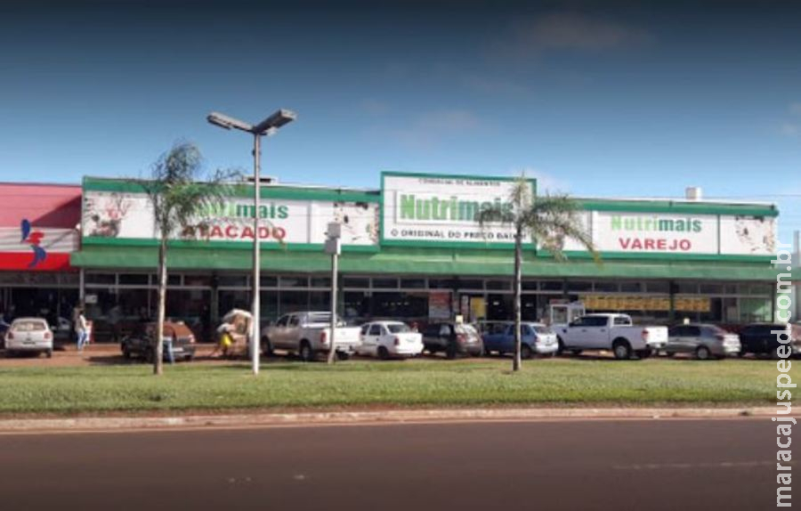 Supermercado em Sidrolândia tem cofre arrombado e perde cerca de 50 mil reais para os bandidos 