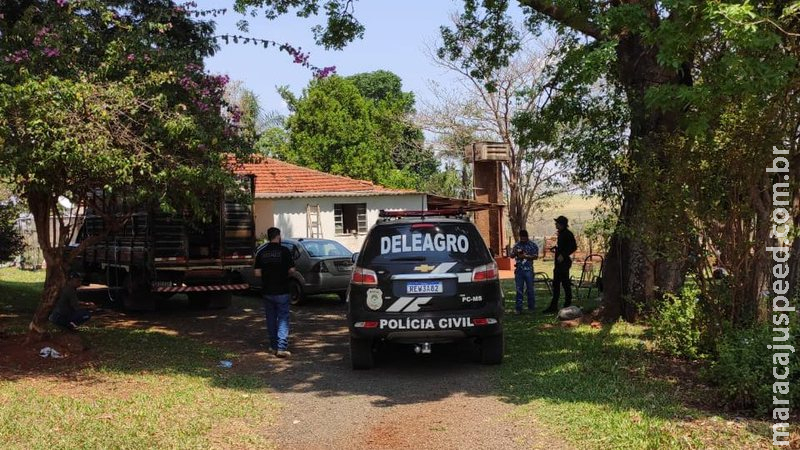 Suspeito de abigeato é preso por porte e posse de armas de fogo Suspeito de abigeato é preso por porte e posse de armas de fogo