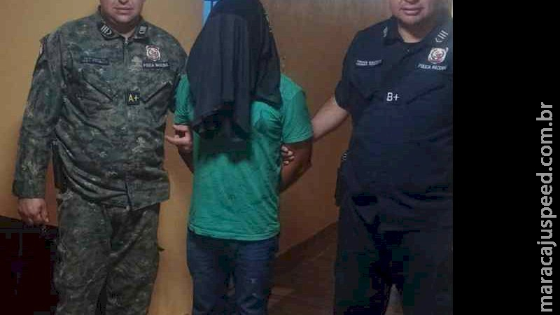 Suspeito de matar a mulher a marteladas é preso pela Policia Nacional do Paraguai Suspeito de matar a mulher a marteladas é preso pela Policia Nacional do Paraguai
