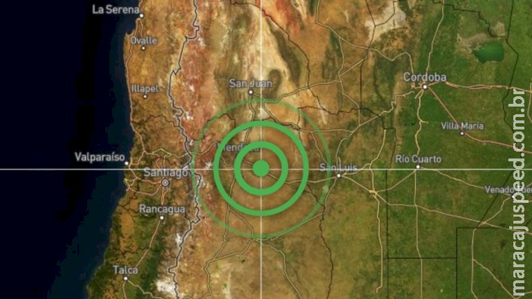 Terremoto de 5,2 graus é registrado na Argentina