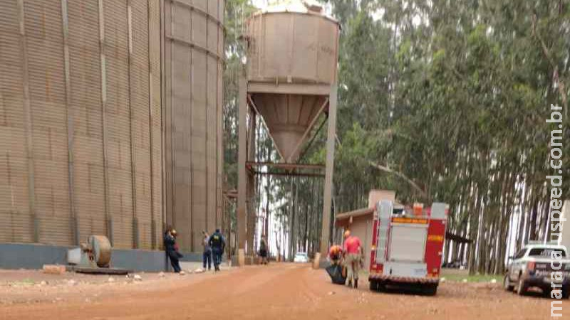 Trabalhador de 32 anos morre soterrado por milho em silo de fazenda