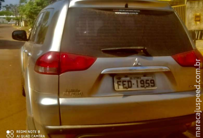 Veículo de luxo com registo de furto no ES é apreendido em Douradina Veículo de luxo com registo de furto no ES é apreendido em Douradina