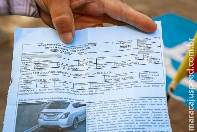 Detran publica mais de 3,6 mil multas aplicas entre julho e setembro 