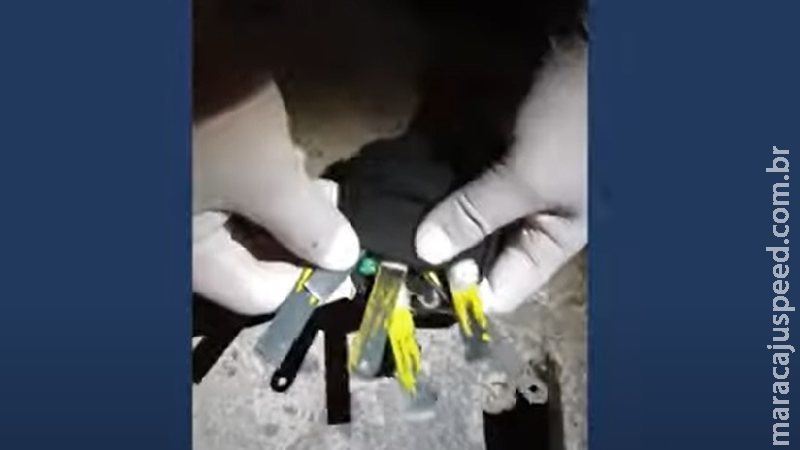 Agente penitenciário descobre serras em cela e evita fuga de presídio em cidade de MS Agente penitenciário descobre serras em cela e evita fuga de presídio em cidade de MS