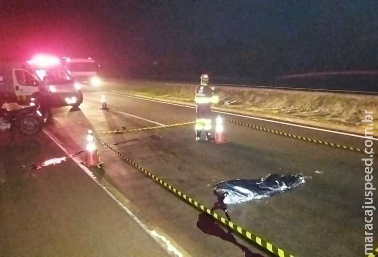 Andarilho morre ao ser atropelado por motociclista na BR-163