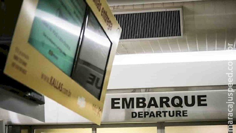 Apesar do clima, aeroporto de Campo Grande opera normalmente neste sábado Apesar do clima, aeroporto de Campo Grande opera normalmente neste sábado