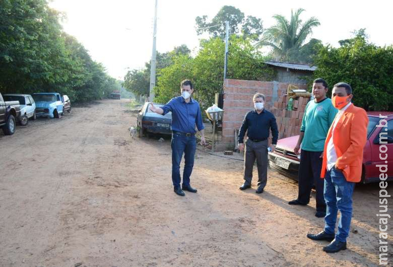 Após solicitação de Renato Câmara, asfaltamento será realizado em Coxim