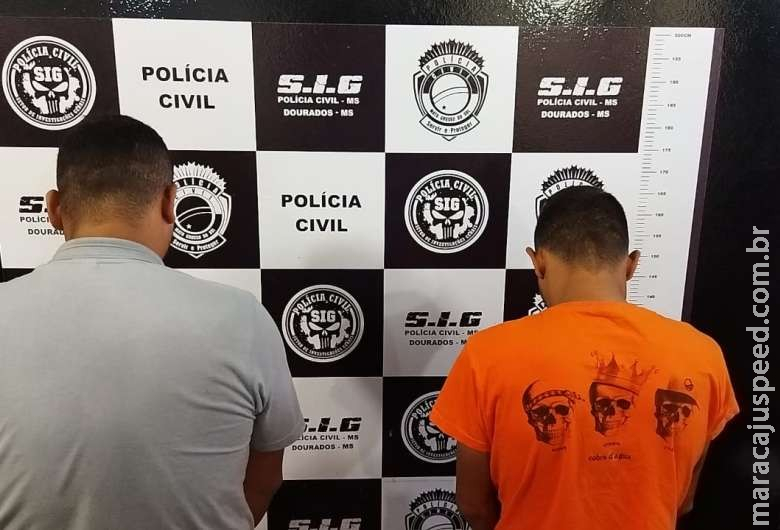 Assaltante que levou carro se apresenta e fica preso com comparsa Assaltante que levou carro se apresenta e fica preso com comparsa