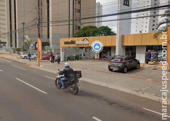 Bandidos invadem loja de utensílios e levam cofre na Avenida Afonso Pena