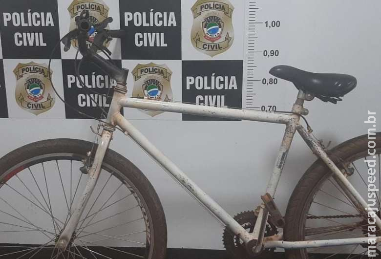 Bicicleta furtada de dentro de veículo é recuperada Bicicleta furtada de dentro de veículo é recuperada