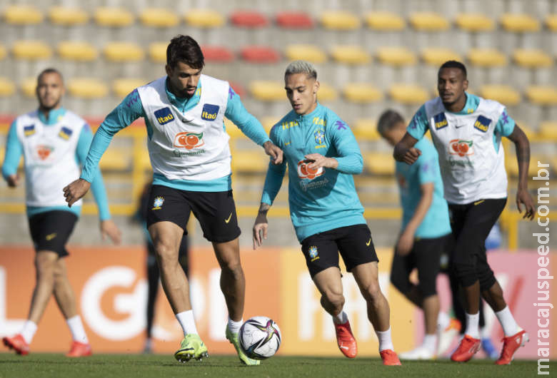Brasil encara a Venezuela com Gabigol no ataque e Arana na lateral Brasil encara a Venezuela com Gabigol no ataque e Arana na lateral