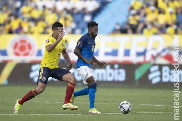 Brasil encerra sequência de vitórias com empate de 0 a 0 contra a Colômbia Brasil encerra sequência de vitórias com empate de 0 a 0 contra a Colômbia