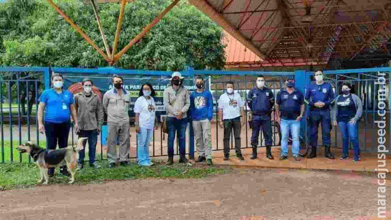 Colaboradores voluntários combatem o Aedes aegypti em mais de 300 instituições de Campo Grande Colaboradores voluntários combatem o Aedes aegypti em mais de 300 instituições de Campo Grande