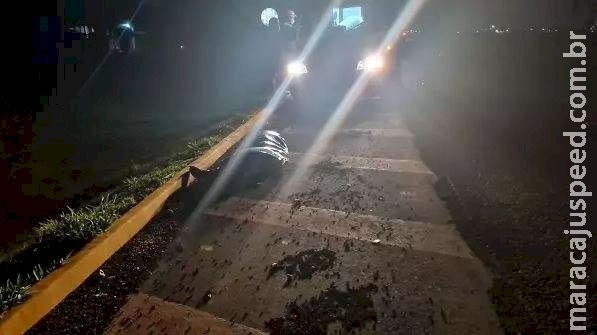 Condutor foge sem prestar socorro após matar motociclista atropelado Condutor foge sem prestar socorro após matar motociclista atropelado
