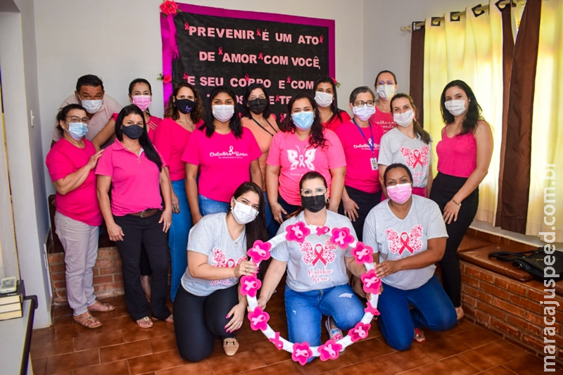 CREAS abraça campanha “Outubro Rosa” e alerta mulheres sobre importância dos exames preventivos